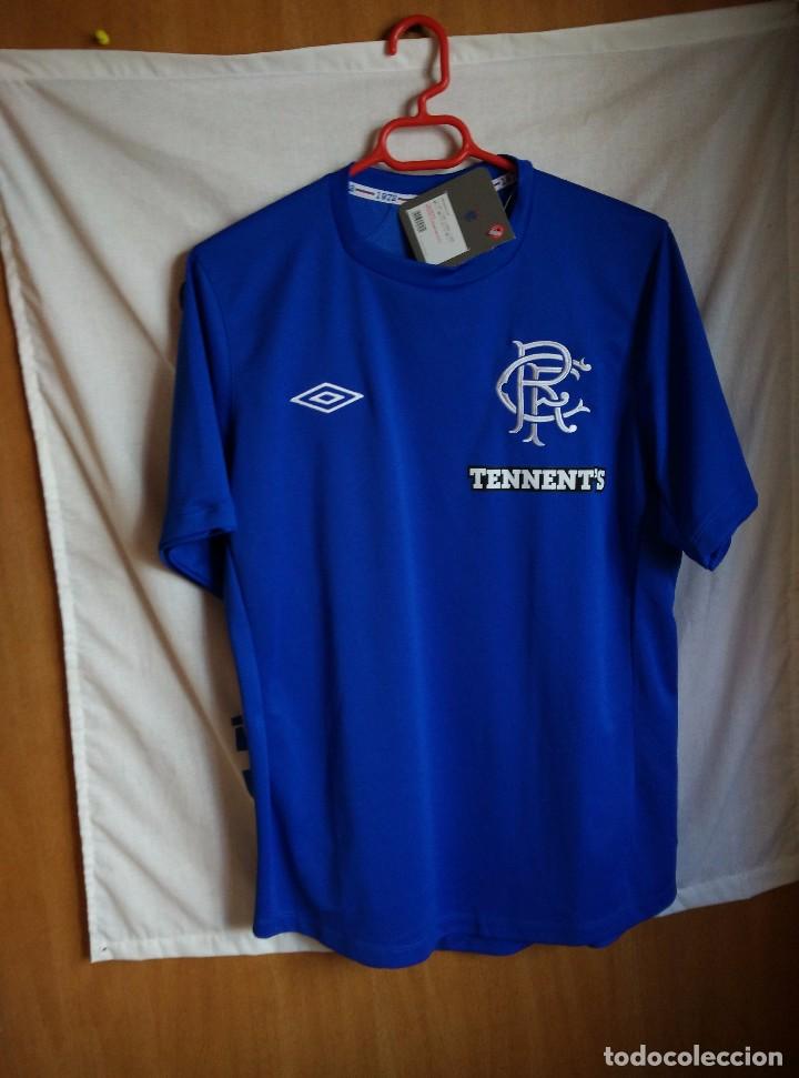 Collezionismo sportivo: NUEVO A ESTRENAR Y ORIGINAL | FUTBOL | TALLA M | Camiseta del Glasgow Rangers