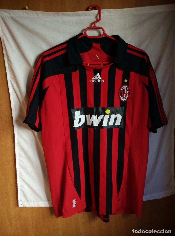 Sports collectibles: ORIGINAL | FUTBOL | TALLA L | Camiseta del AC Milan