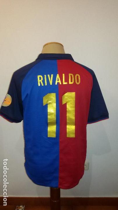 camiseta rivaldo barcelona