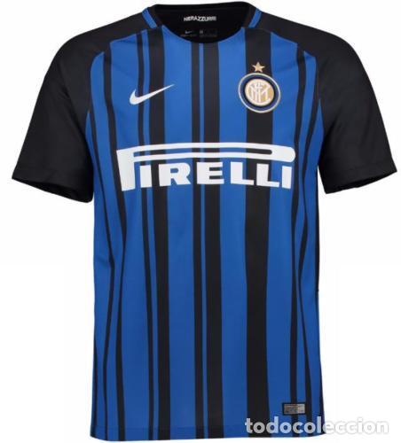 camiseta shirt casa inter milán 2017/2018 talla - Comprar Camisetas de Fútbol en todocoleccion ...