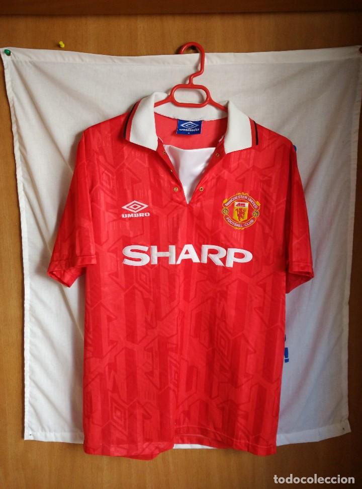 Coleccionismo deportivo: Original | Futbol | Talla M | Camiseta del Manchester United a&ntilde;os 90