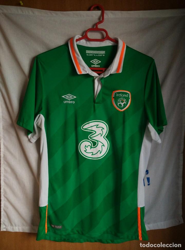 Colecionismo desportivo: Original | Futbol | Talla M | Camiseta de la seleccion de Irlanda