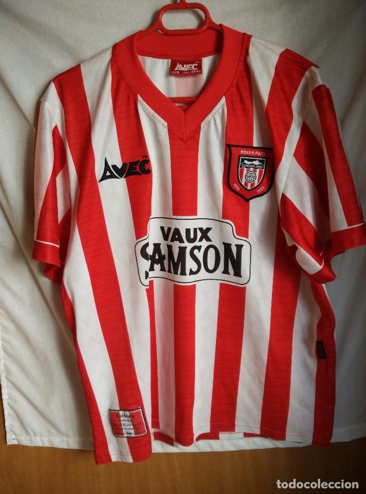 Colecionismo desportivo: Original | Futbol | Talla M | Camiseta del Sunderland AFC a&ntilde;os 90