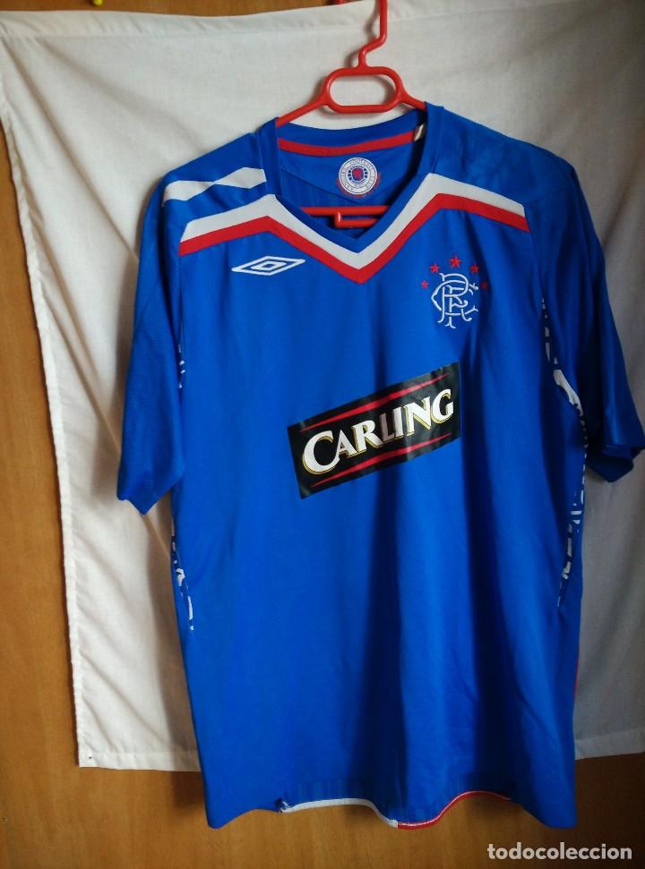 Colecionismo desportivo: Original | Futbol | Talla L | Camiseta del Glasgow Rangers