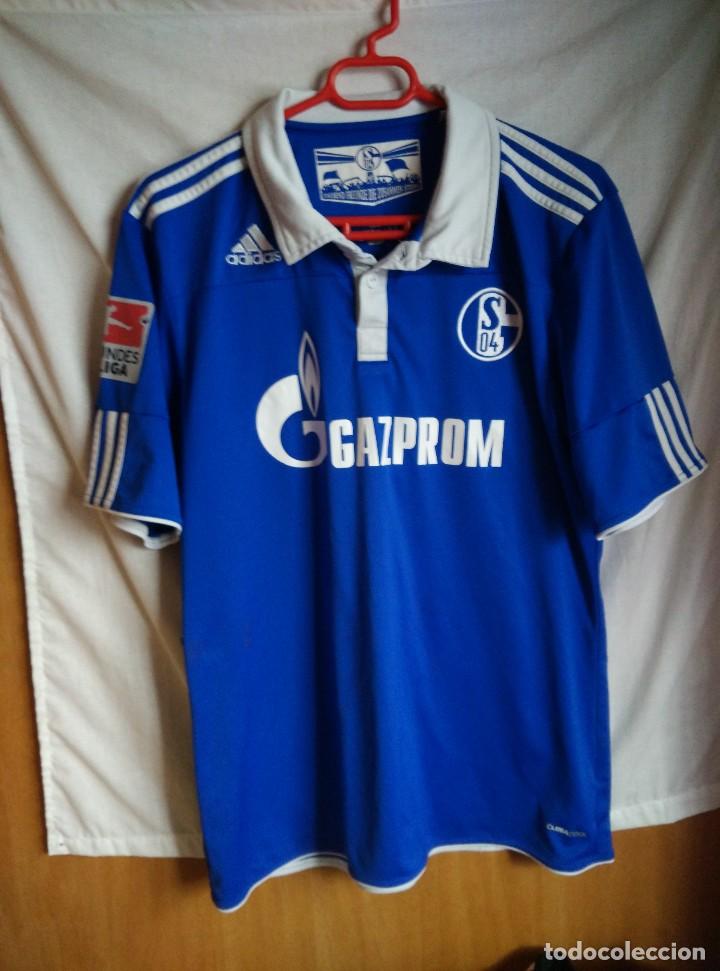 Colecionismo desportivo: Original | Futbol | Talla L | Camiseta del Schalke 04 #31 JULIAN DRAXLER (con firma)