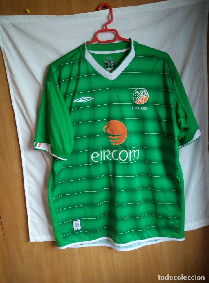 Sports collectibles: Original | Futbol | Talla L | Camiseta de la seleccion de Irlanda