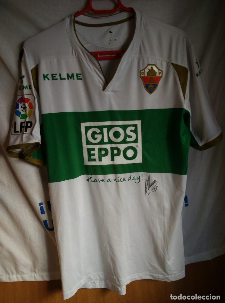 Colecionismo desportivo: Original | Futbol | Talla M | Camiseta del Elche #21 EDU ALBACAR match? FIRMADA