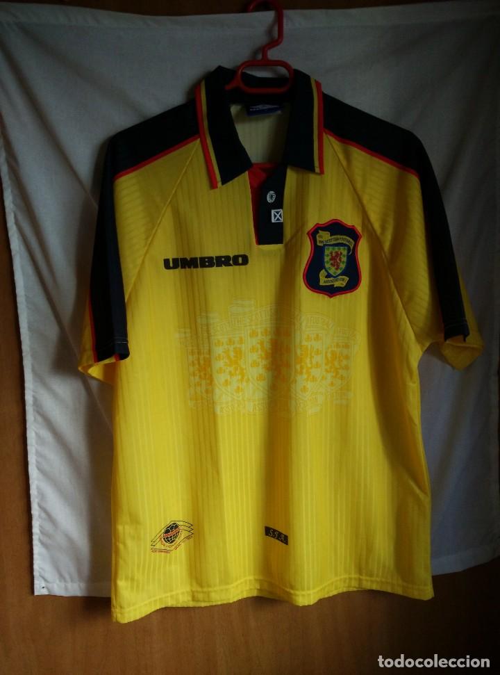 Coleccionismo deportivo: Original | Futbol | Talla M | Camiseta de la seleccion de Escocia a&ntilde;os 90