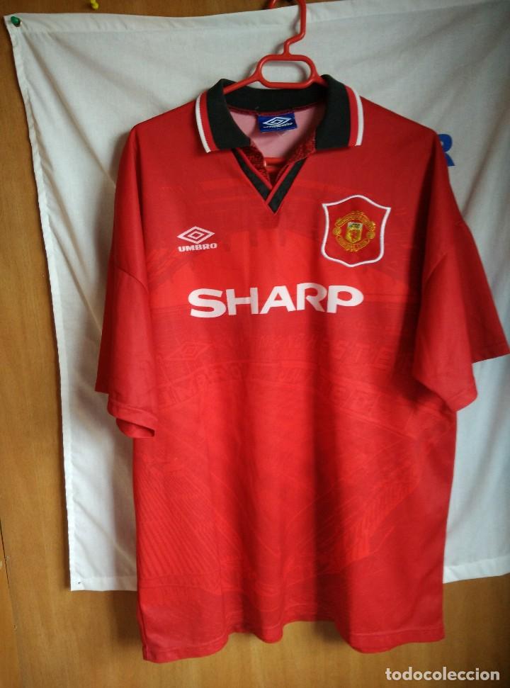 Coleccionismo deportivo: Original | Futbol | Talla XL | Camiseta del Manchester United a&ntilde;os 90