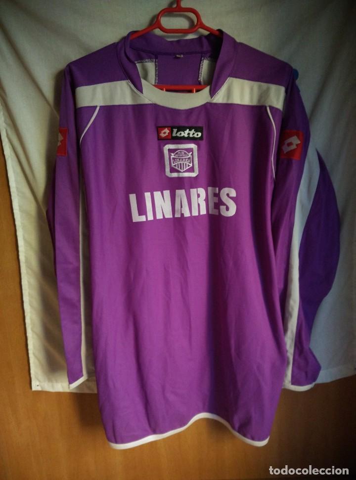 Colecionismo desportivo: Original | Futbol | Talla XL | Camiseta del CD Linares #6 match worn