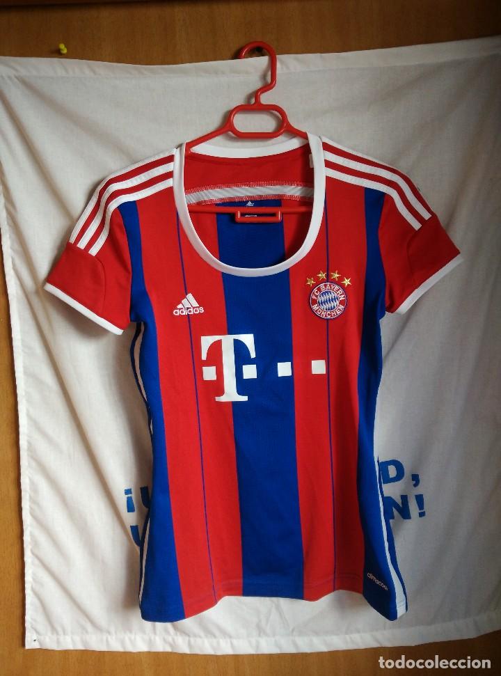 Colecionismo desportivo: Original | Futbol | Talla S (modelo mujer) | Pack 2 camisetas del Bayern de Munich / 2x camiseta