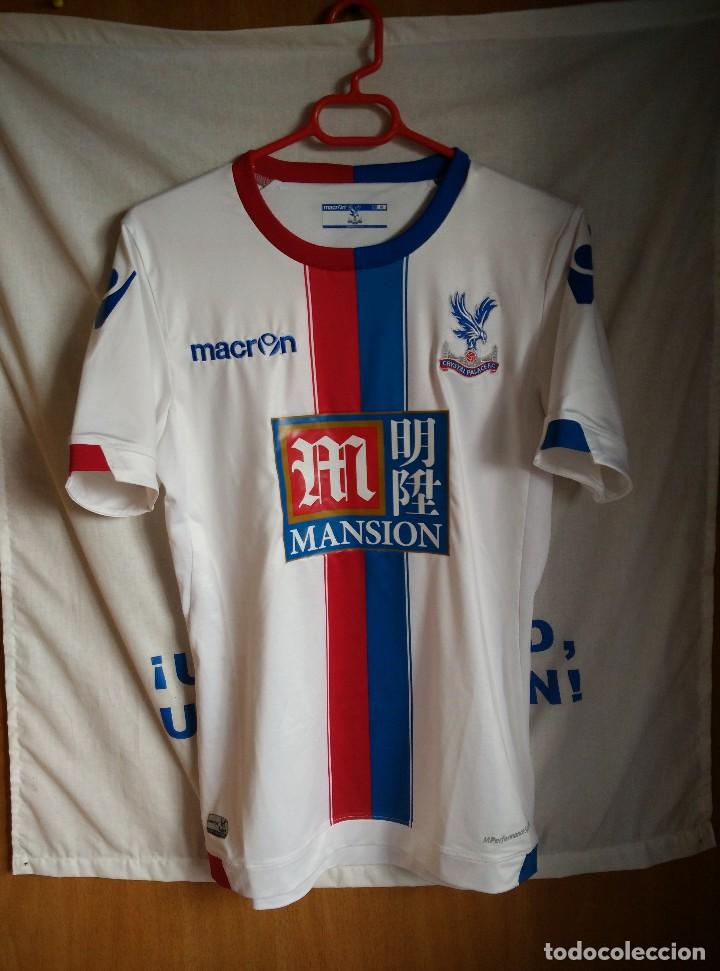Colecionismo desportivo: Original | Futbol | Talla M ce&ntilde;ida | Camiseta del Crystal Palace PLAYER ISSUE