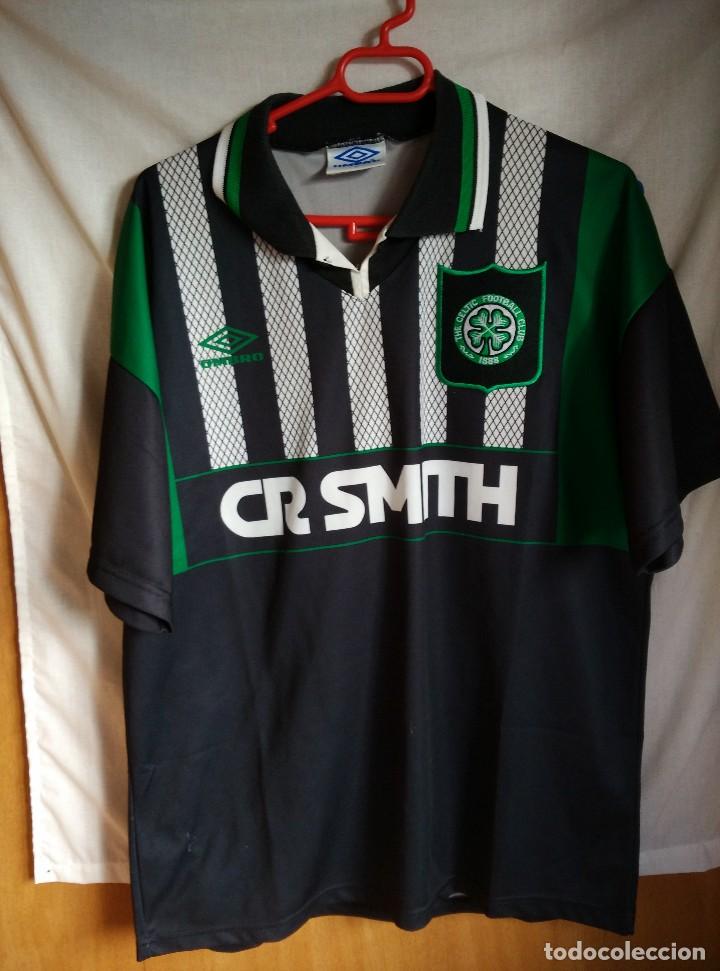 Collezionismo sportivo: Original | Futbol | Talla L | Camiseta del Celtic de Glasgow de los a&ntilde;os 90