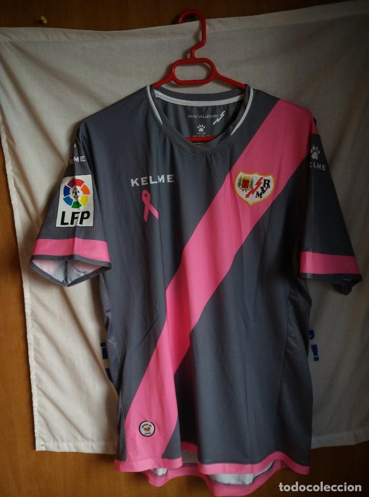 Coleccionismo deportivo: Original | Futbol | Talla L | Camiseta del Rayo Vallecano #19 match worn