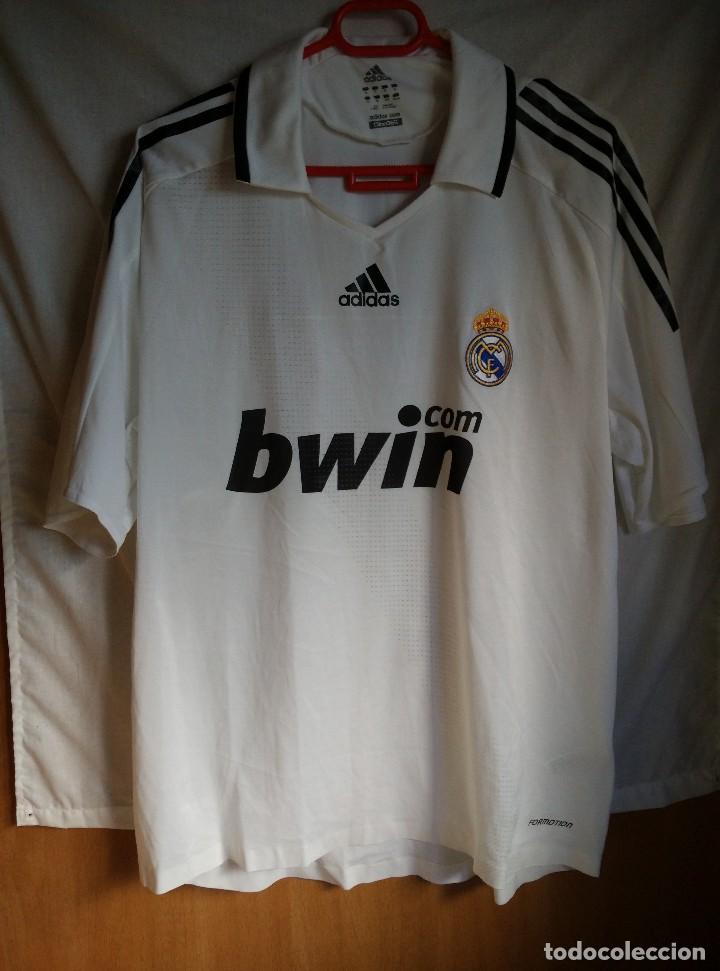 Collezionismo sportivo: Original | Futbol | Talla XL | Camiseta del Real Madrid #19 match worn FORMOTION