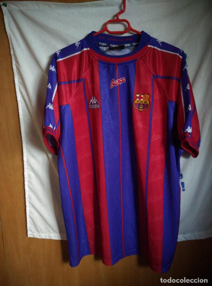 Coleccionismo deportivo: Original | Futbol | Talla XL | Camiseta del FC Barcelona a&ntilde;os 90