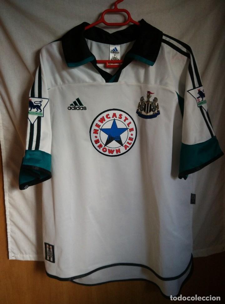 Sports collectibles: Original | Futbol | Talla XL | Camiseta del Newcastle United #11 Gary SPEED issue / worn
