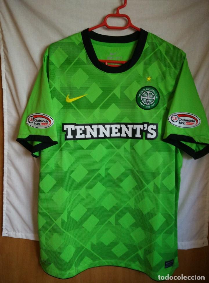 Collezionismo sportivo: Original | Futbol | Talla XL | Camiseta del Celtic de Glasgow #15 Kris COMMONS player issue / worn
