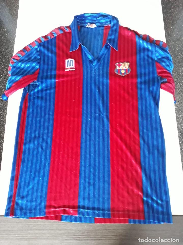 Futbol camiseta original f.c. barcelona marca m - Vendido en Subasta ...
