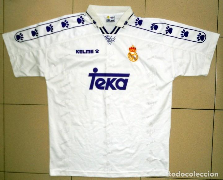 Camiseta fútbol antigua real madrid 94/95 origi - Vendido en Venta Directa - 122475099