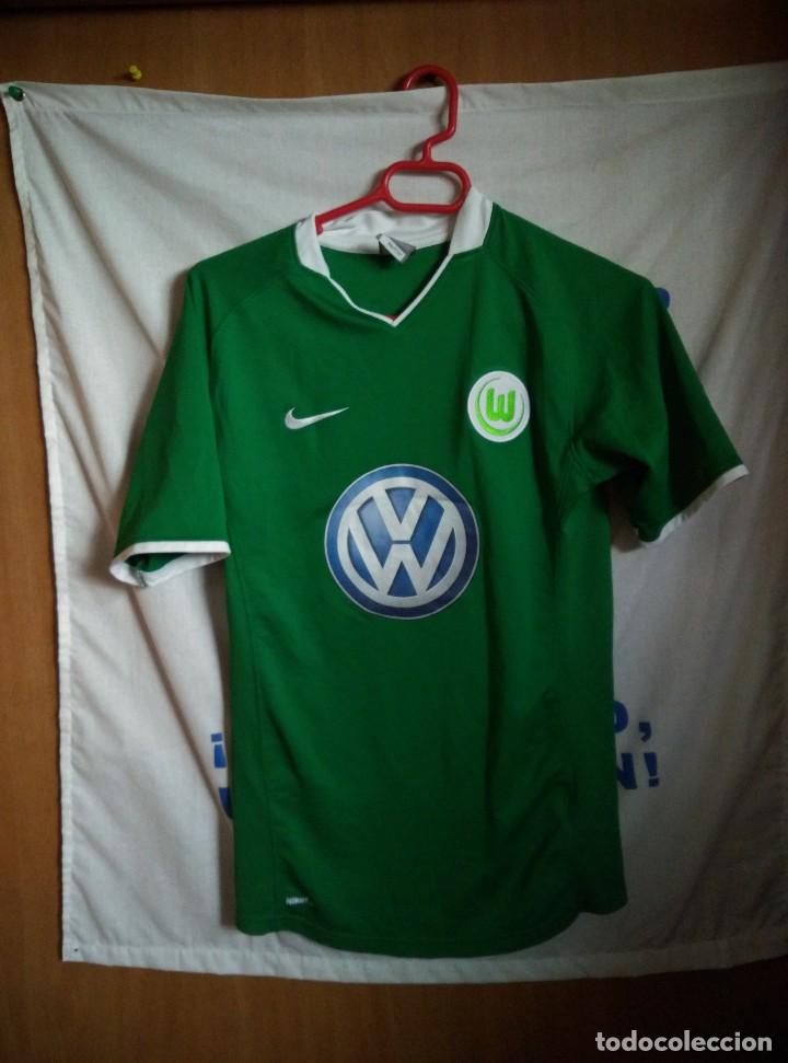 Colecionismo desportivo: Original | Futbol | Talla S | Camiseta del Wolfsburg - Wolfsburgo #18 - MATCH