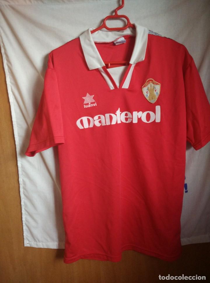 Sports collectibles: Original | Futbol | Talla M | Camiseta del Ontinyent #7 - MATCH WORN