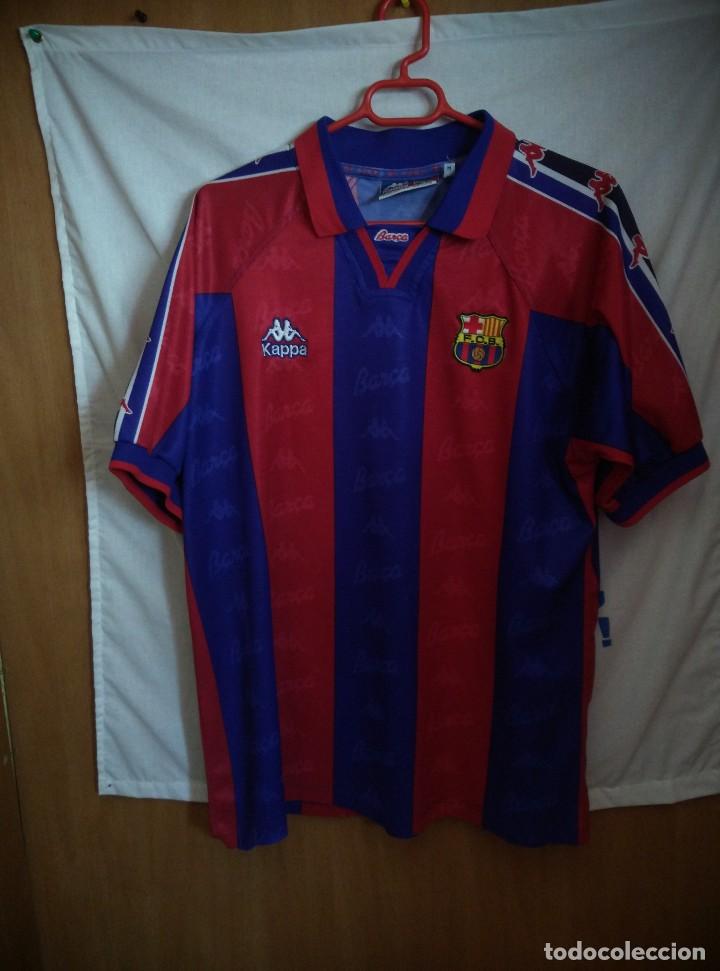 Coleccionismo deportivo: Original | Futbol | Talla M | Camiseta del FCB FC Barcelona de los a&ntilde;os 90