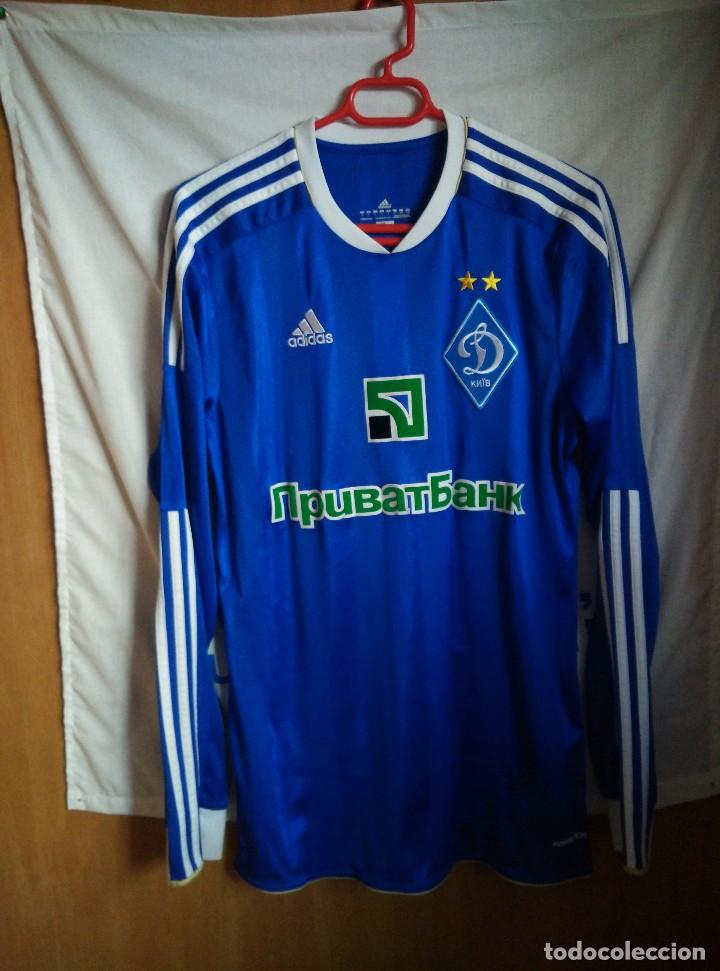 Sports collectibles: Original | Futbol | Talla L | Camiseta del Dinamo de Kiev #7 - MATCH WORN - FORMOTION