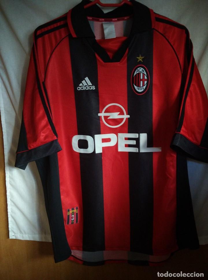 Coleccionismo deportivo: Original | Futbol | Talla L | Camiseta del AC Milan #10 ZVONIMIR BOBAN