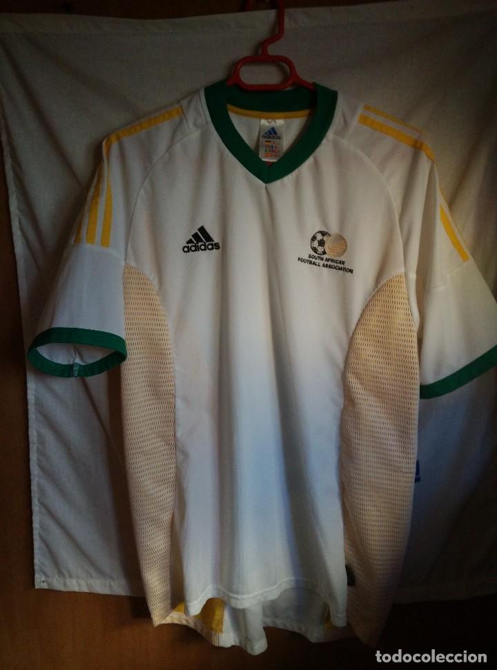 Coleccionismo deportivo: Original | Futbol | Talla L | Camiseta de la seleccion de Sudafrica - Mundial 2002