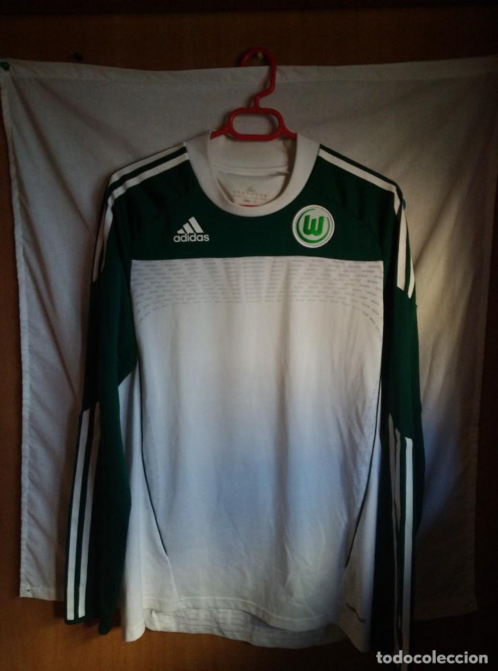 Colecionismo desportivo: Original | Futbol | Talla L | Camiseta del Wolfsburgo - Wolsburg - PLAYER ISSUE - TECHFIT