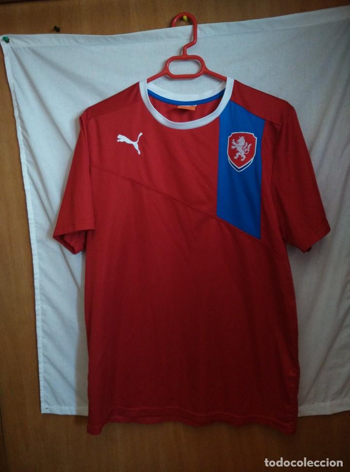 Coleccionismo deportivo: Original | Futbol | Talla L | Camiseta de la seleccion de la Republica Checa