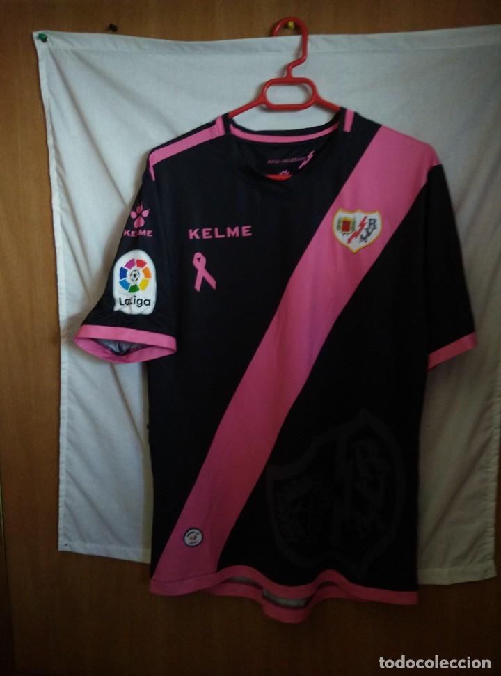 Sports collectibles: Original | Futbol | Talla L | Camiseta del Rayo Vallecano #14 - MATCH WORN