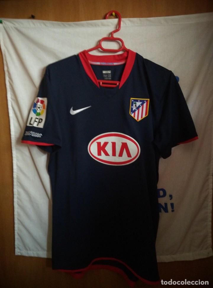 Collezionismo sportivo: Original | Futbol | Talla L | Camiseta del Atletico de Madrid #7 (Diego Forlan) - MATCH WORN
