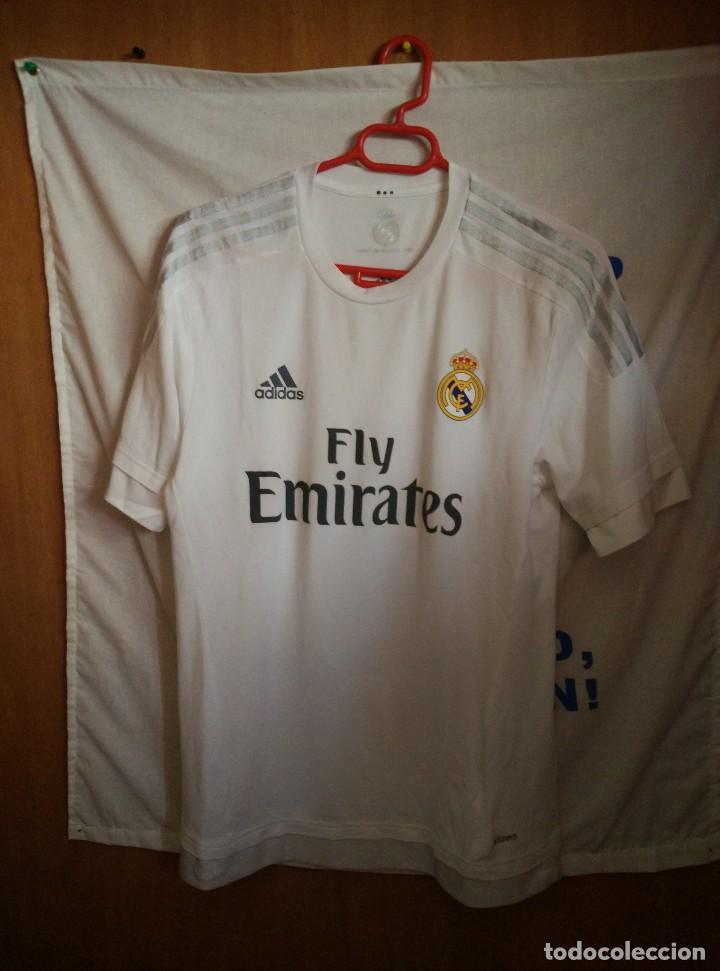 Collezionismo sportivo: Original | Futbol | Talla 8 (L) | Camiseta del Real Madrid #6 - MATCH WORN ADIZERO