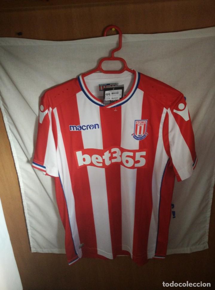 Collezionismo sportivo: Nueva a estrenar y Original | Futbol | Talla M | Camiseta del Stoke City