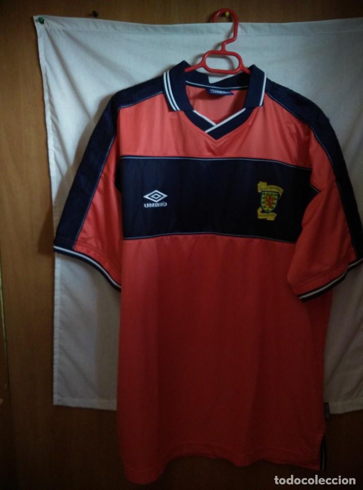 Sports collectibles: Original | Futbol | Talla 2XL - XXL | Camiseta de la seleccion de Escocia