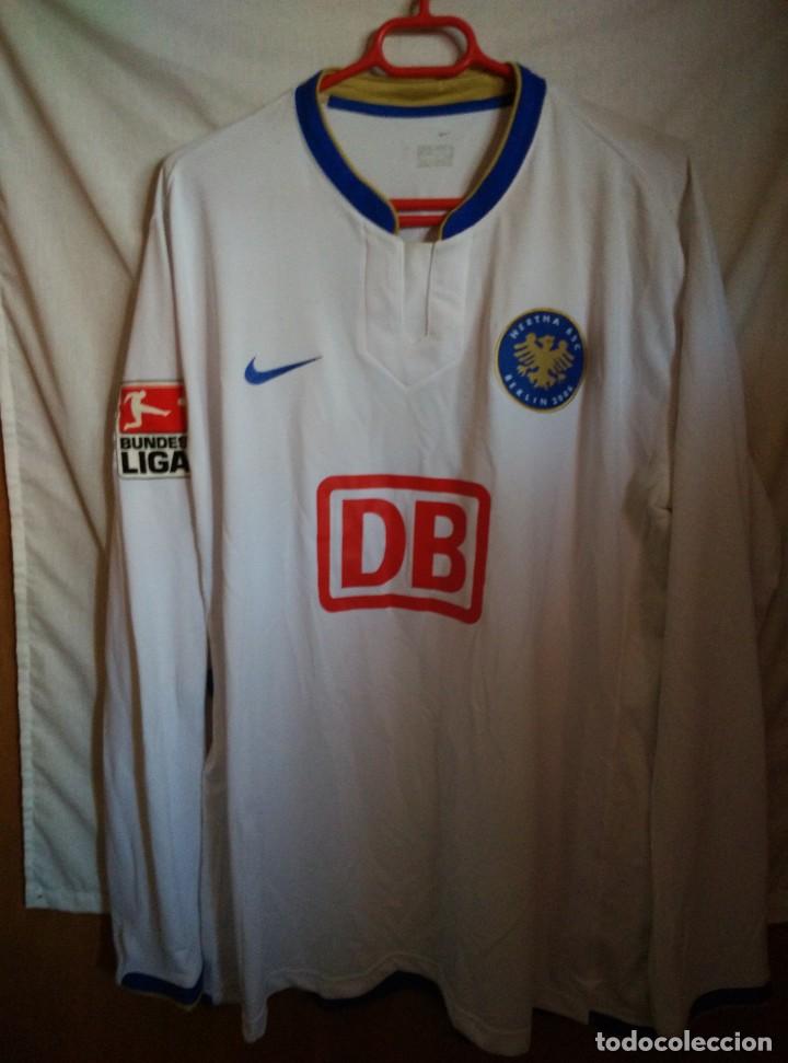 Sports collectibles: Original | Futbol | Talla 2XL - XXL | Camiseta del Hertha Berlin #4 ROLAND - MATCH