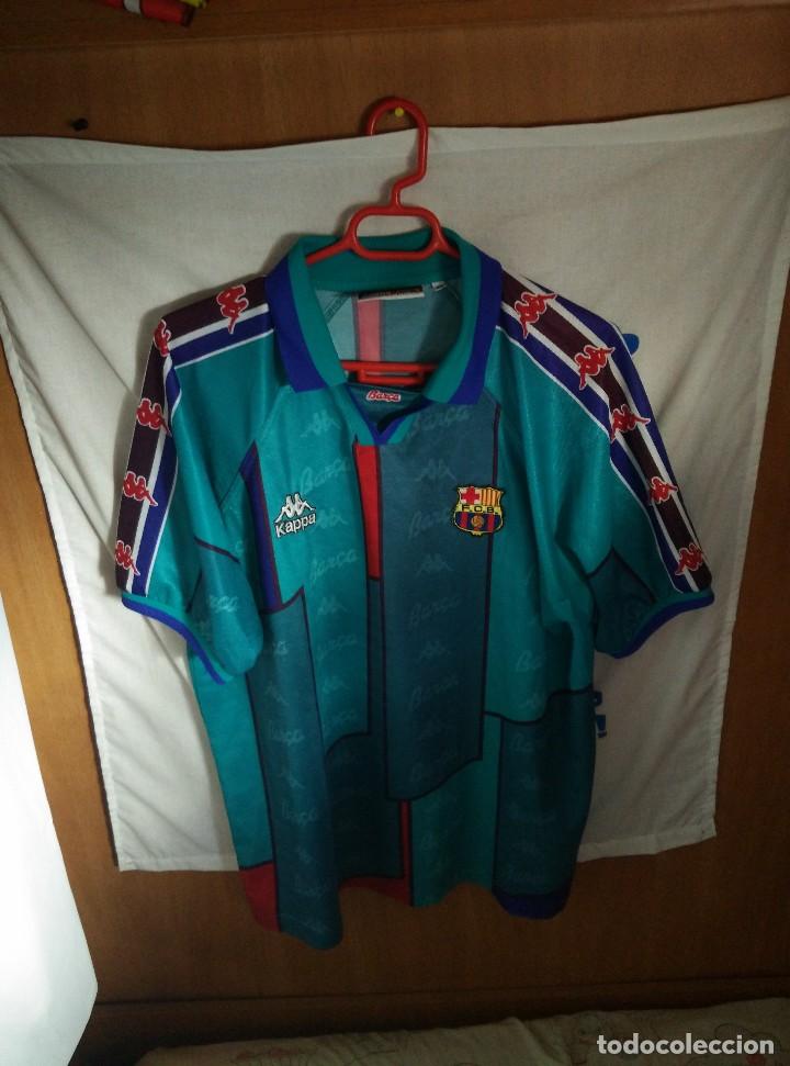 Coleccionismo deportivo: Original | Futbol | Talla XXL | Camiseta del FC Barcelona de los a&ntilde;os 90