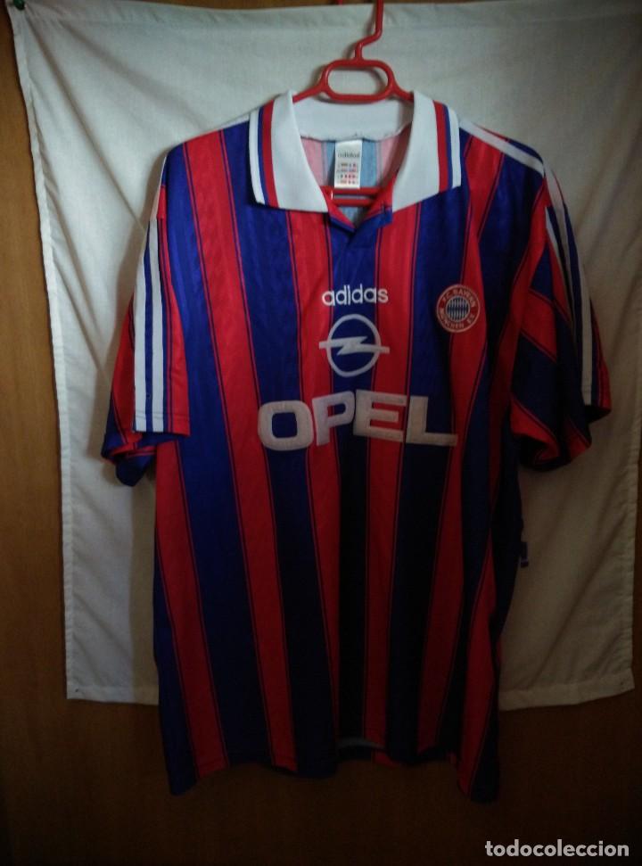 Colecionismo desportivo: Original | Futbol | Talla XL | Camiseta del Bayern de Munich - Munchen de los a&ntilde;os 90