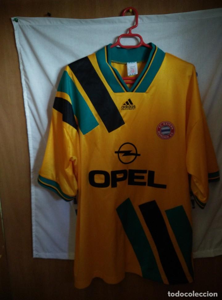 Colecionismo desportivo: Original | Futbol | Talla XL | Camiseta del Bayern de Munich - Munchen de los a&ntilde;os 90