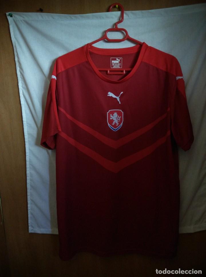 Coleccionismo deportivo: Original | Futbol | Talla XL | Camiseta de la seleccion de la Republica Checa