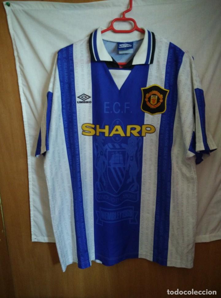 Collezionismo sportivo: Original | Futbol | Talla XL | Camiseta del Manchester United #6 de los a&ntilde;os 90