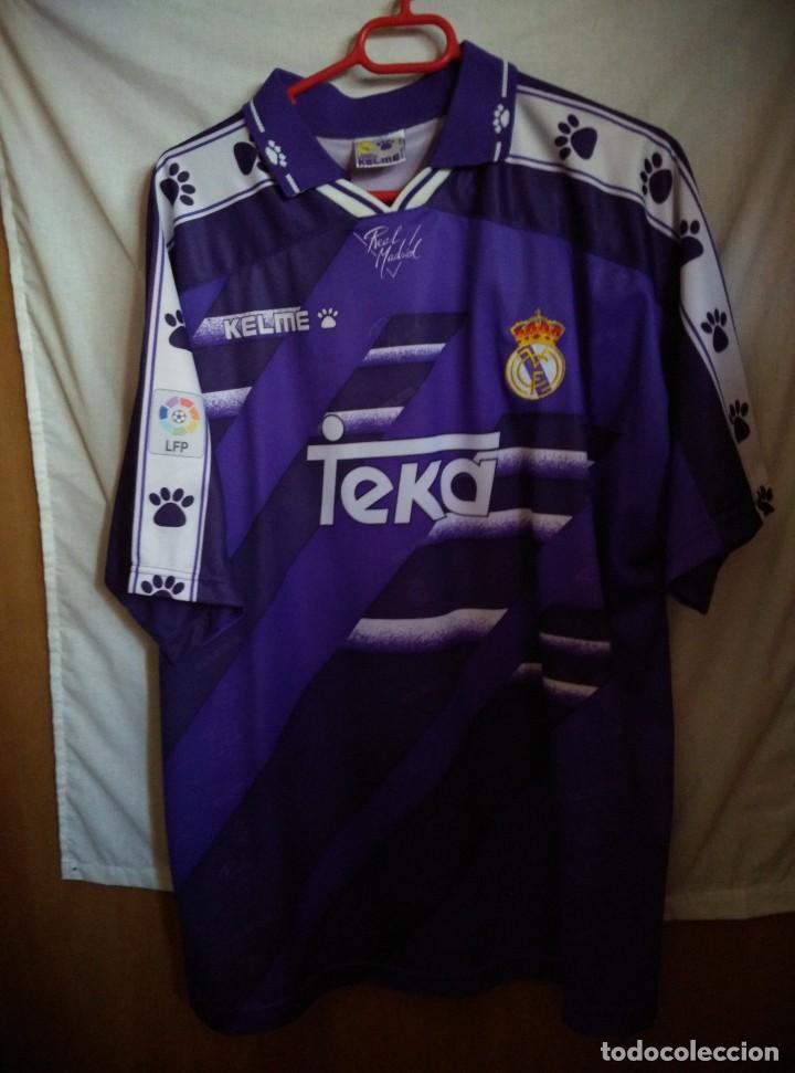 Collezionismo sportivo: Original | Futbol | Talla XL | Camiseta del Real Madrid #18 (ALKORTA) de los a&ntilde;os 90