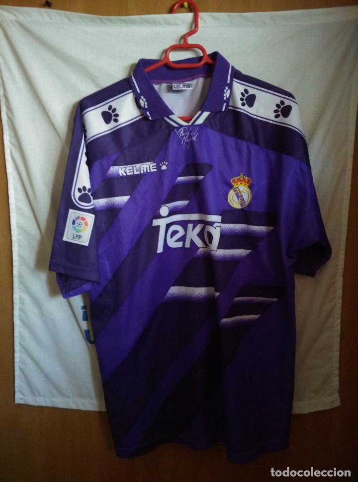 Collezionismo sportivo: Original | Futbol | Talla XL | Camiseta del Real Madrid de los a&ntilde;os 90