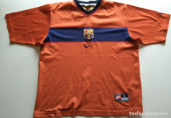 camiseta nike naranja