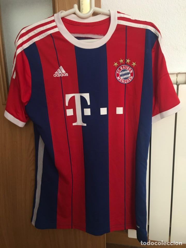 Colecionismo desportivo: SHIRT CAMISETA ADIDAS BAYER MUNICH BAYERN MUNCHEN NUMERO 2 TALLA L