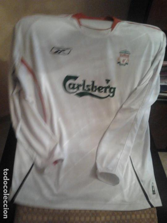 Coleccionismo deportivo: LIVERPOOL CF - 2 EQUIPACION A&Ntilde;O 2006