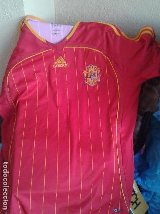 Colecionismo desportivo: ESPA&Ntilde;A  2006   CAMISETA OFICIAL