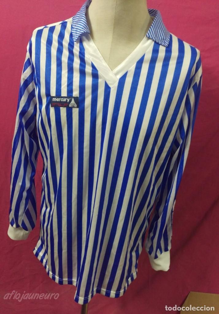 Colecionismo desportivo: UNICA Camiseta futbol original Mercury vintage sin uso rar&iacute;sima